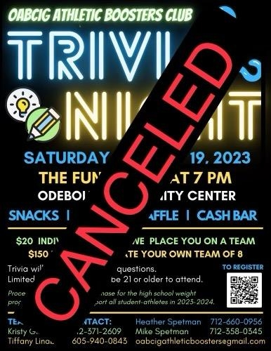 canceled event