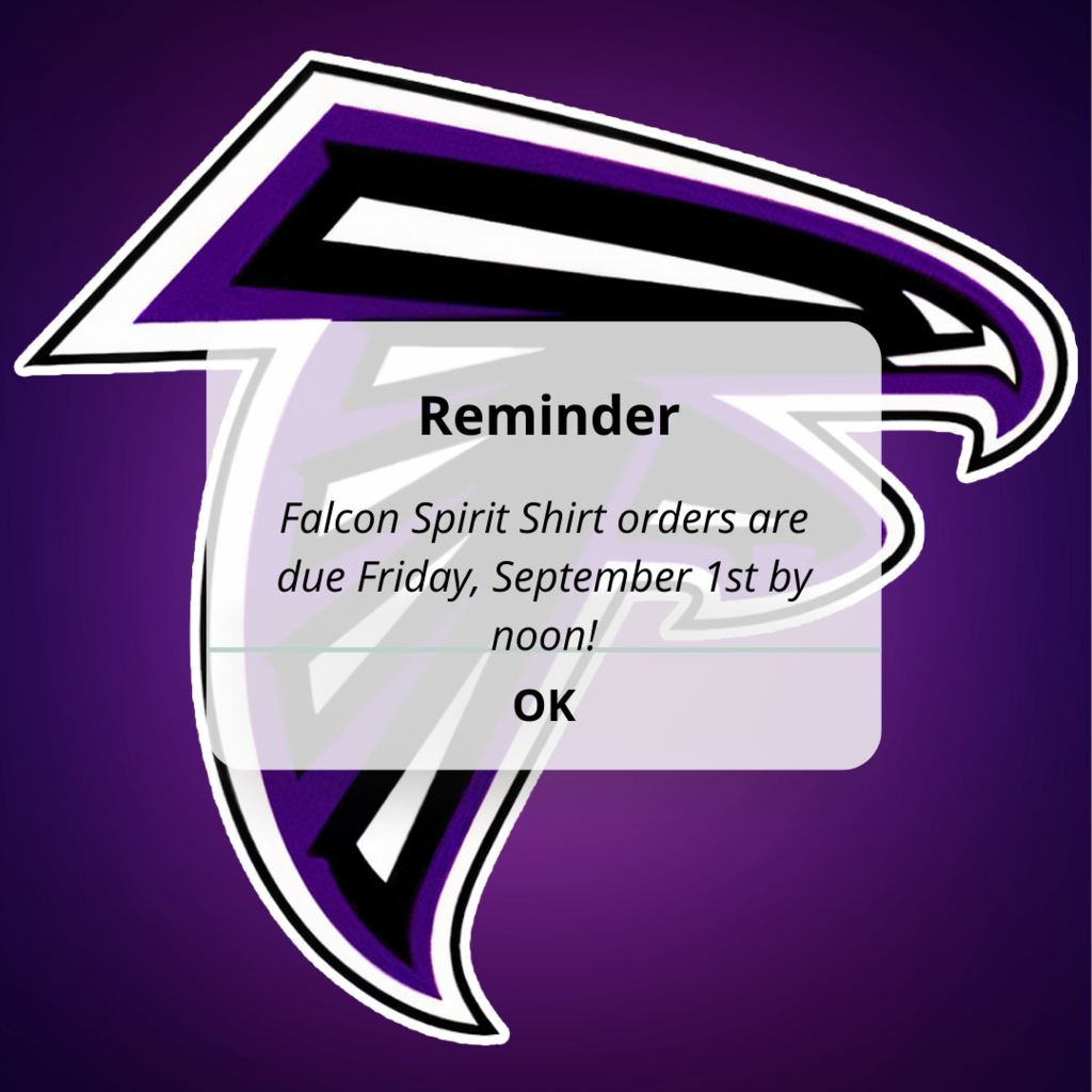 Spirit Shirt Reminder